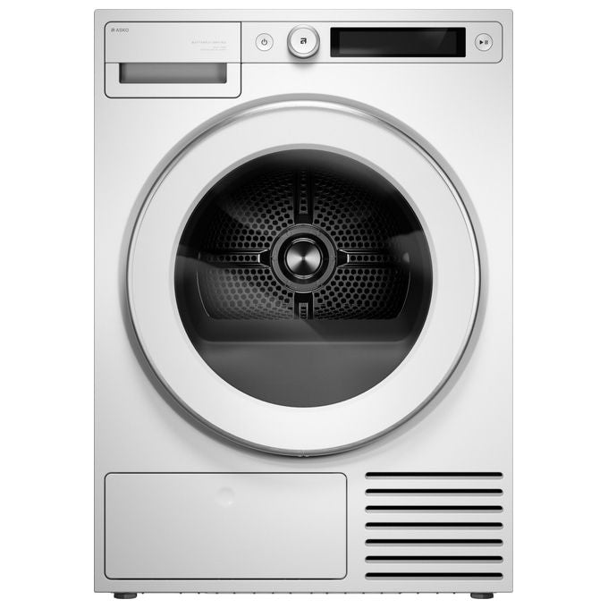 Asko T509HRW Asciugatrice Pompa di Calore 9 Kg Classe B 18 Programmi Wi-Fi 59 dB (85x59,5x63 cm) colore Bianco