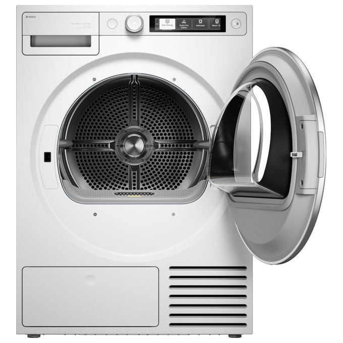 Asko T509HRW Asciugatrice Pompa di Calore 9 Kg Classe B 18 Programmi Wi-Fi 59 dB (85x59,5x63 cm) colore Bianco