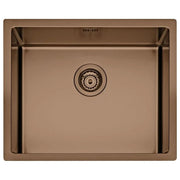 Apell lavello sottotop vasca singola, MEM54GP, 540x440 mm, finitura oro PDV