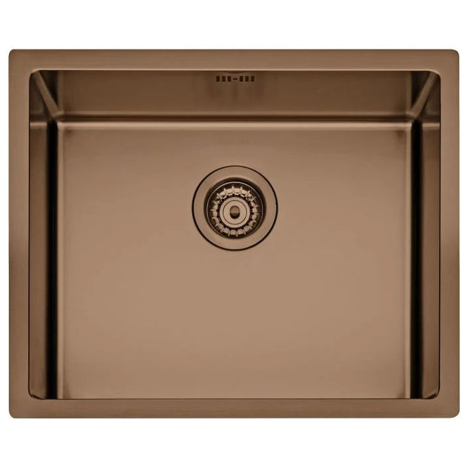 Apell lavello sottotop vasca singola, MEM54GP, 540x440 mm, finitura oro PDV