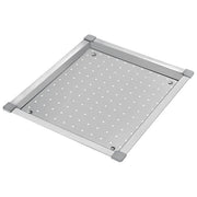 Apell vassoio sgocciolatoio VAS32, acciaio inox, 43,3x36,6x2,6 cm, accessorio per lavelli