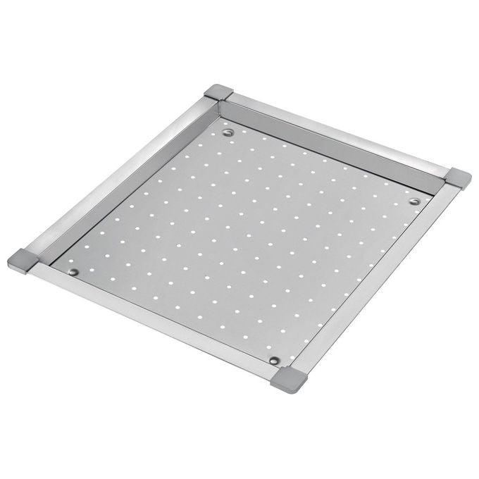 Apell vassoio sgocciolatoio VAS32, acciaio inox, 43,3x36,6x2,6 cm, accessorio per lavelli