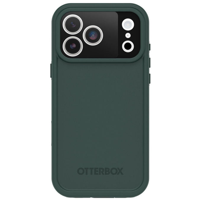 OtterBox 77-99774 Fre Series Custodia MagSafe iPhone 17 Pro Max Impermeabile IP68 Antiurto MIL-STD-810G Protezione Schermo Integrata colore Verde