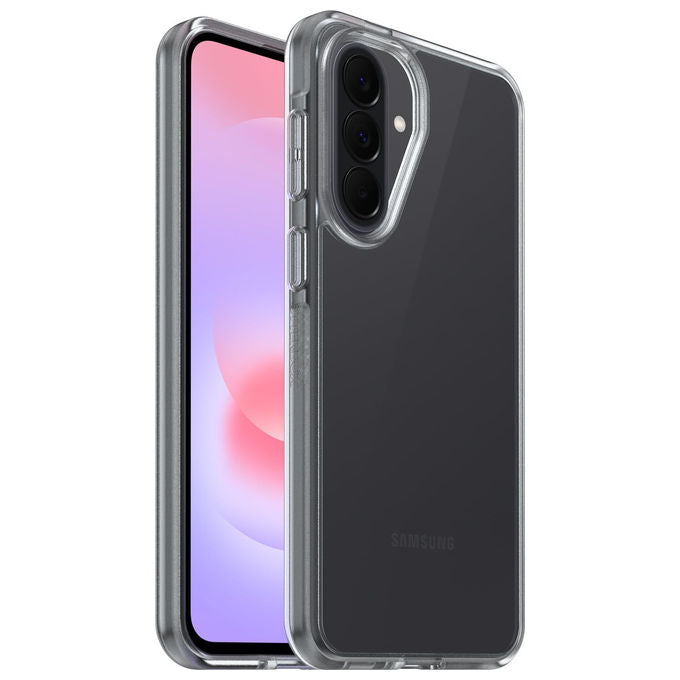 OtterBox custodia React Series per Samsung Galaxy A37 5G, trasparente, antiurto, resistente alle cadute, MIL-STD-810G