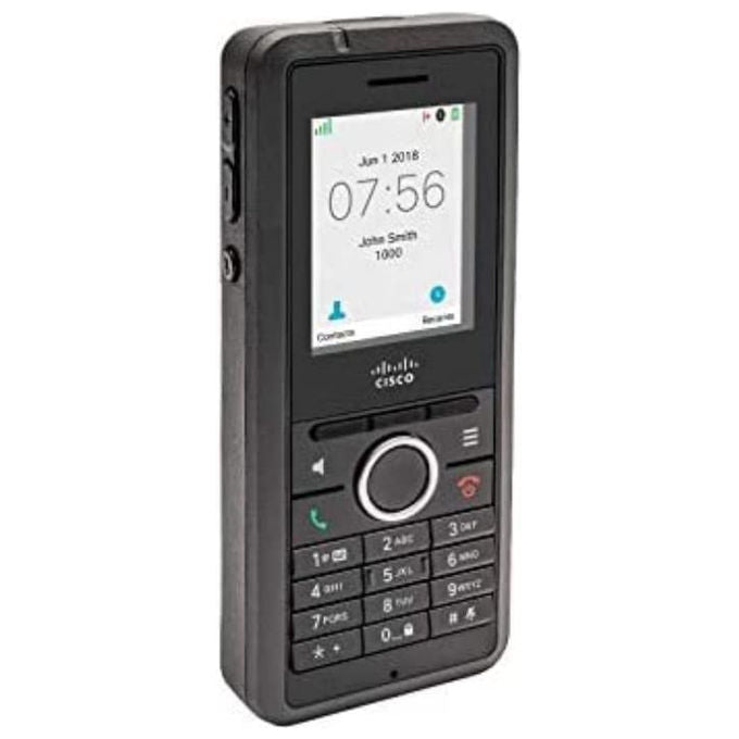 Cisco telefono IP DECT 6825, portatile wireless, Bluetooth, SIP, 2 linee, display 2'', audio banda larga