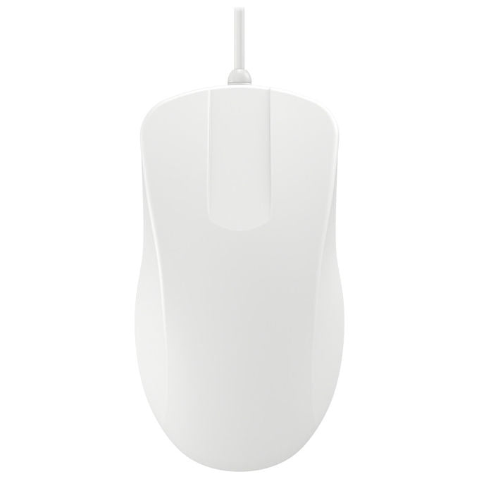 Contour Design mouse medico AK-PMH1, ambidestro, ottico 1000 DPI, impermeabile IP68, USB tipo A, Bianco