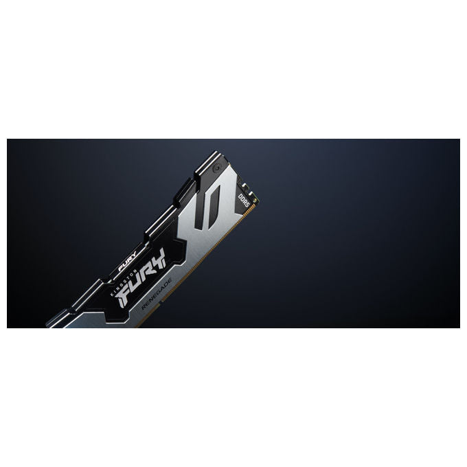 Kingston fury renegade silver, memoria ram ddr5 96gb, kit 2x48gb, 6400mt-s, cl32, xmp 3.0, dimm 288 pin