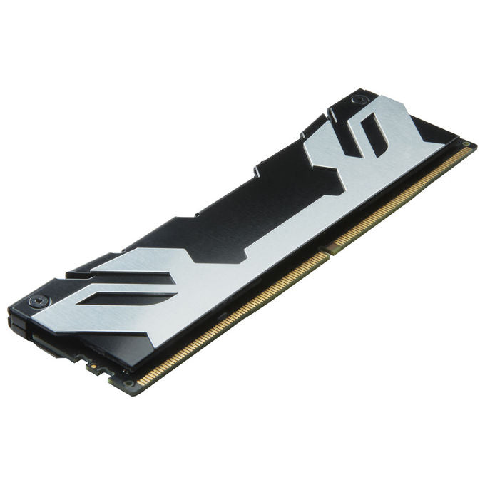 Kingston fury renegade silver, memoria ram ddr5 96gb, kit 2x48gb, 6400mt-s, cl32, xmp 3.0, dimm 288 pin