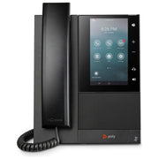 HP Poly CCX 500 telefono IP aziendale, Open SIP, display touch 5 pollici, PoE, Bluetooth 4.2, Gigabit Ethernet, nero