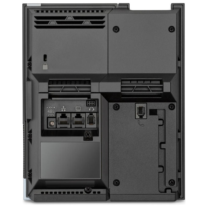 HP Poly CCX 500 telefono IP aziendale, Open SIP, display touch 5 pollici, PoE, Bluetooth 4.2, Gigabit Ethernet, nero