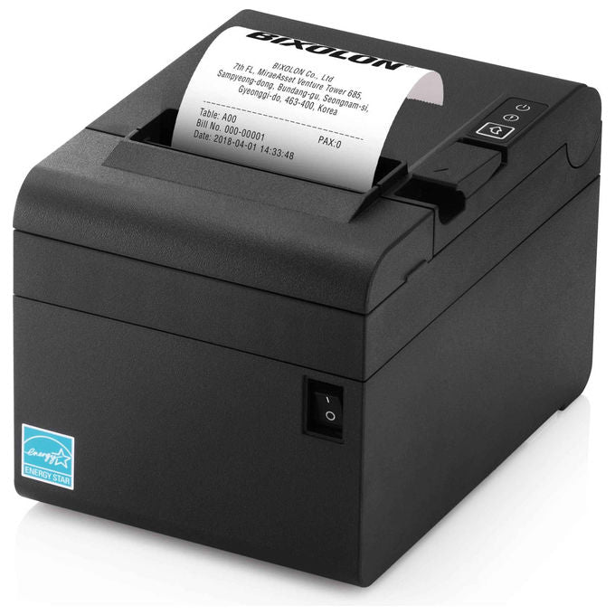 Bixolon SRP-E300 stampante termica per ricevute, 80 mm, 220 mm-sec, USB, Ethernet, seriale, taglierina automatica
