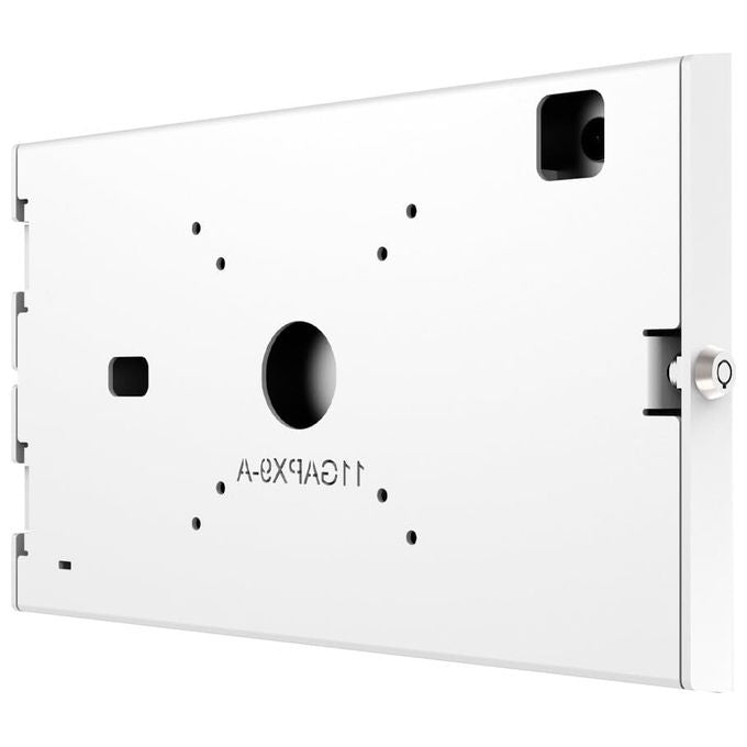 Compulocks custodia di sicurezza a parete per Samsung Galaxy Tab A9 Plus, 11'', con chiave, alluminio, bianco