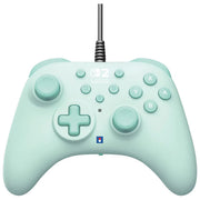 HORI Horipad Turbo controller cablato per Nintendo Switch 2 verde pulsanti posteriori programmabili funzione turbo licenza ufficiale Nintendo