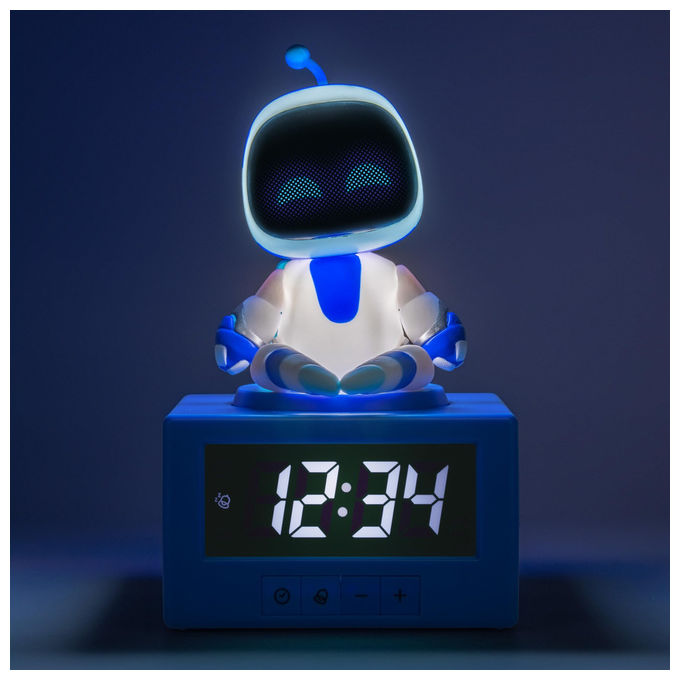 Paladone sveglia Astro Bot luce notturna funzione snooze in PVC PlayStation 17 cm