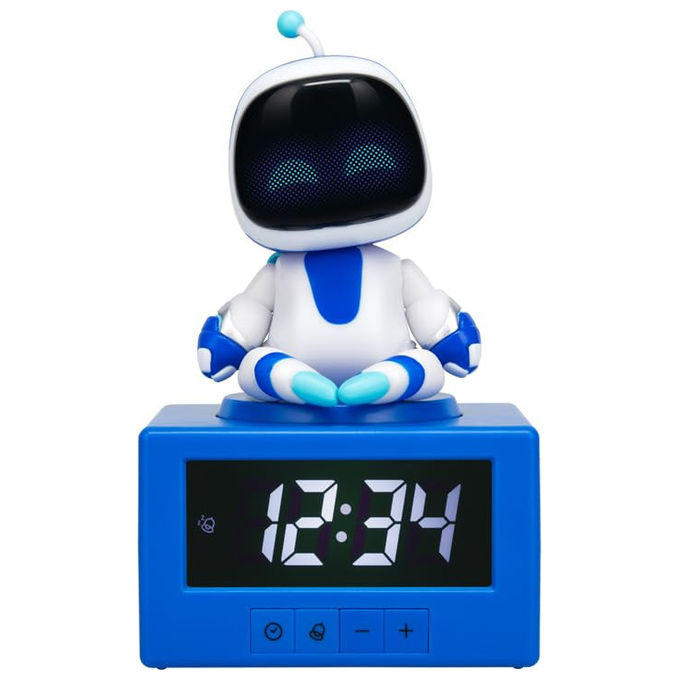 Paladone sveglia Astro Bot luce notturna funzione snooze in PVC PlayStation 17 cm