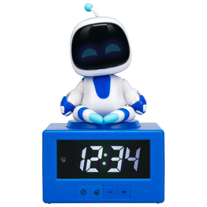 Paladone sveglia Astro Bot luce notturna funzione snooze in PVC PlayStation 17 cm