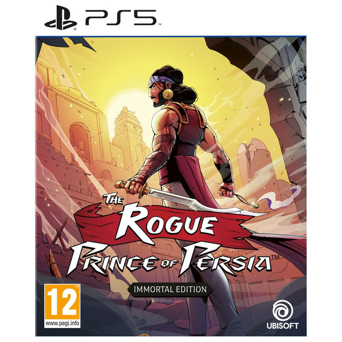 Ubisoft The Rogue Prince of Persia Immortal Edition, gioco PS5, steelbook, 3 carte artistiche premium, poster doppia faccia