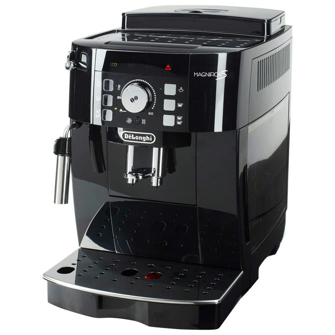 De'Longhi Magnifica S macchina caffe' automatica ECAM21.118.B, macinatore integrato, Cappuccino System, 1450W, 1,8L, nero