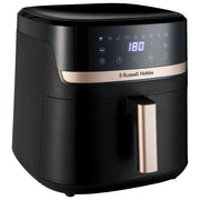 Russell Hobbs SatisFry friggitrice ad aria, 8,3 L, 1800 W, 9 programmi, tecnologia Rapid Air, touch digitale, nero