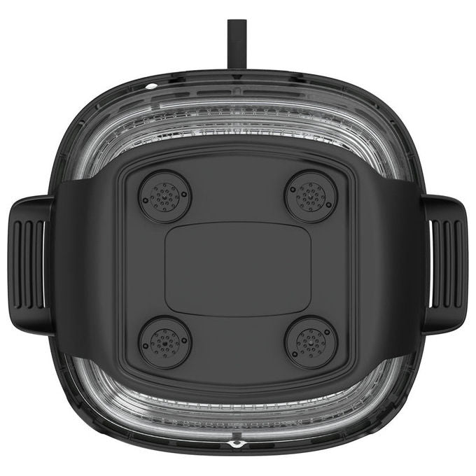 Dreame TASTI Friggitrice ad aria 4.5 L 1500 W Doppio Cestello Vetro Borosilicato Controllo Touch colore Nero