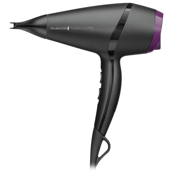 Remington asciugacapelli 2100w, 3 temperature, 2 velocita', leggero, professionale