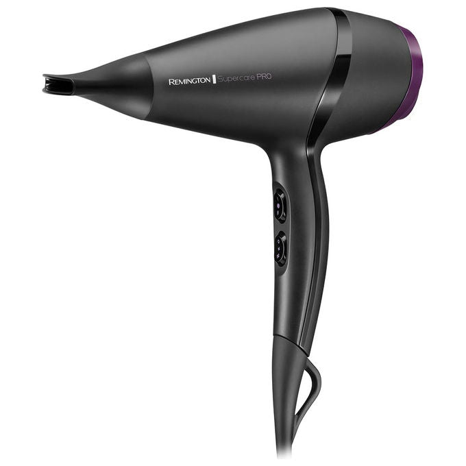 Remington asciugacapelli 2100w, 3 temperature, 2 velocita', leggero, professionale