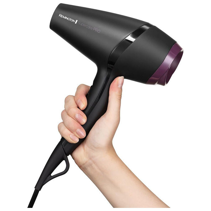 Remington asciugacapelli 2100w, 3 temperature, 2 velocita', leggero, professionale