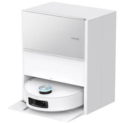 Dreame Aqua 10 ultra roller complete, robot aspirapolvere e lavapavimenti, 25.000 Pa, filtro hepa, tecnologia aquaroll, termostato 100°C, bianco