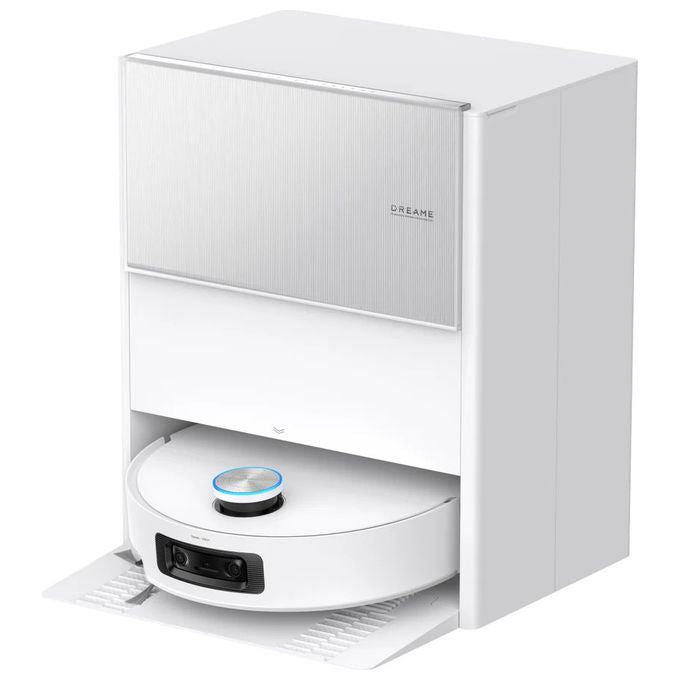 Dreame Aqua 10 ultra roller complete, robot aspirapolvere e lavapavimenti, 25.000 Pa, filtro hepa, tecnologia aquaroll, termostato 100°C, bianco