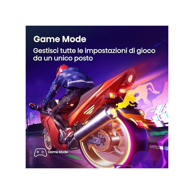 Hisense smart tv 32 pollici, 32E43QT, HD ready, LED, VIDAA U8, DVB-T2-S2, game mode, AirPlay 2, Wi-Fi, nero