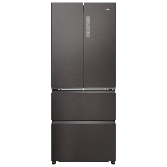 Haier HFR3718ENMD Frigorifero French Door 402 L Classe E Acciaio Inox Dark
