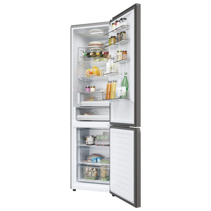 Haier HDPW5620BNPD Serie 5 Pro Frigorifero Combinato 409 L 205 cm Classe B No Frost 35 dB Wi-Fi Zona Fresca colore Antracite