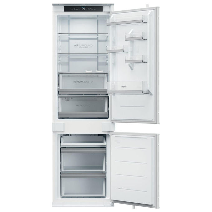 Haier HBQW5518E ID Titanium 2 Frigorifero Combinato da Incasso 251 L 177 cm Classe E 35 dB No Frost Wi-Fi Inverter colore Bianco
