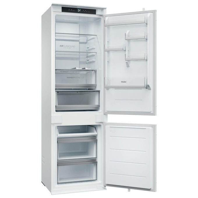 Haier HBQW5518E ID Titanium 2 Frigorifero Combinato da Incasso 251 L 177 cm Classe E 35 dB No Frost Wi-Fi Inverter colore Bianco