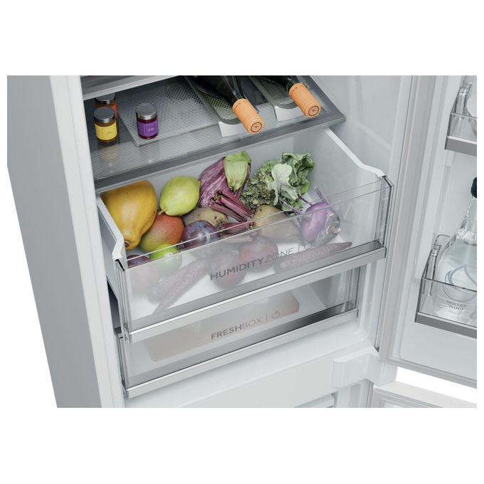 Haier HBQW5518E ID Titanium 2 Frigorifero Combinato da Incasso 251 L 177 cm Classe E 35 dB No Frost Wi-Fi Inverter colore Bianco