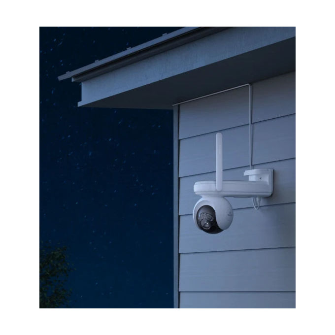 Reolink Altas PT Ultra B660, telecamera di sorveglianza 4K 8MP, Wi-Fi 6, batteria 20000 mAh, visione notturna a colori ColorX, IP65, PTZ 355°