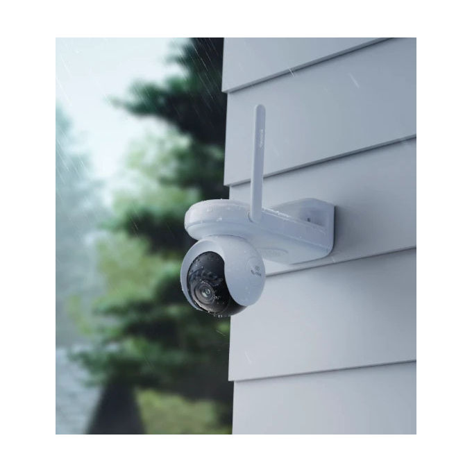 Reolink Altas PT Ultra B660, telecamera di sorveglianza 4K 8MP, Wi-Fi 6, batteria 20000 mAh, visione notturna a colori ColorX, IP65, PTZ 355°