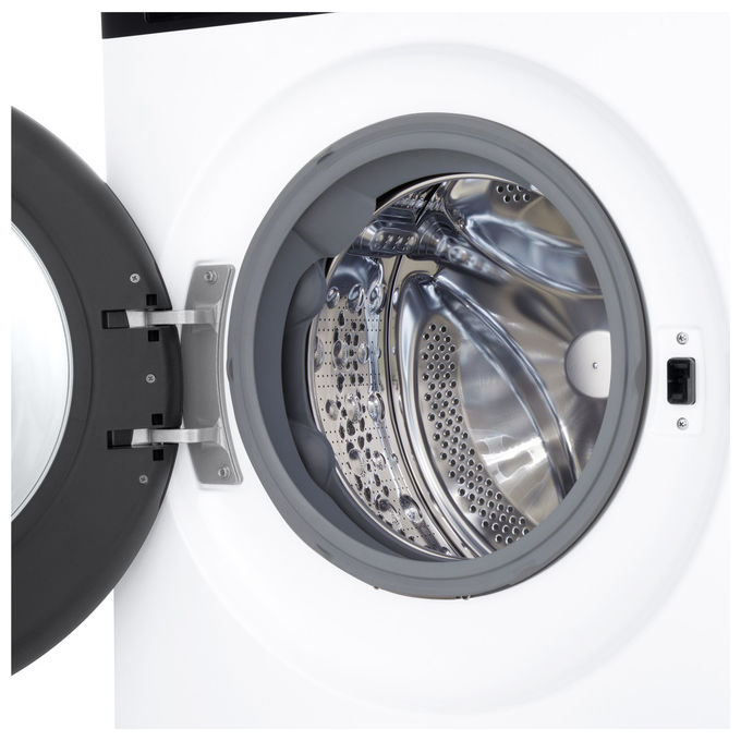 LG F4NX5011TKB Lavatrice Carica Frontale 11 Kg 1400 rpm Classe A TurboWash Steam Wi-Fi (85x60x56.5 cm) colore Bianco