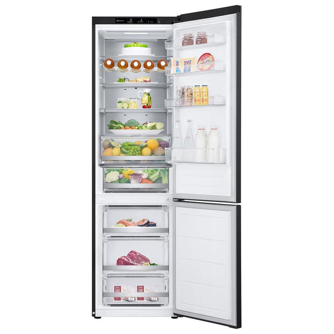 LG GBV7280AEV Frigorifero Combinato 387 L 203 cm Classe A 33 dB Total No Frost Door Cooling Linear Cooling colore Nero