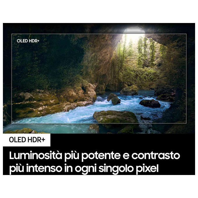 Samsung QE48S94DAEXZT Serie 9 Smart TV OLED 4K 48'' NQ4 AI Gen2 HDR+ Motion Xcelerator 144Hz Dolby Atmos colore Carbon Silver