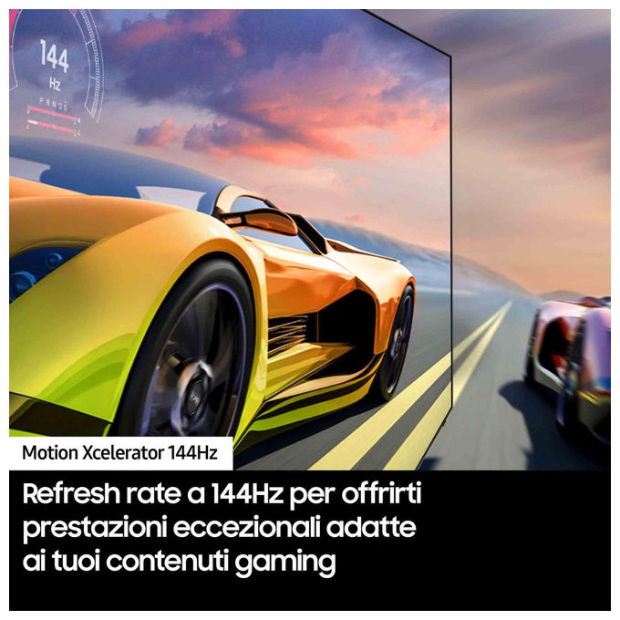 Samsung QE48S94DAEXZT Serie 9 Smart TV OLED 4K 48'' NQ4 AI Gen2 HDR+ Motion Xcelerator 144Hz Dolby Atmos colore Carbon Silver