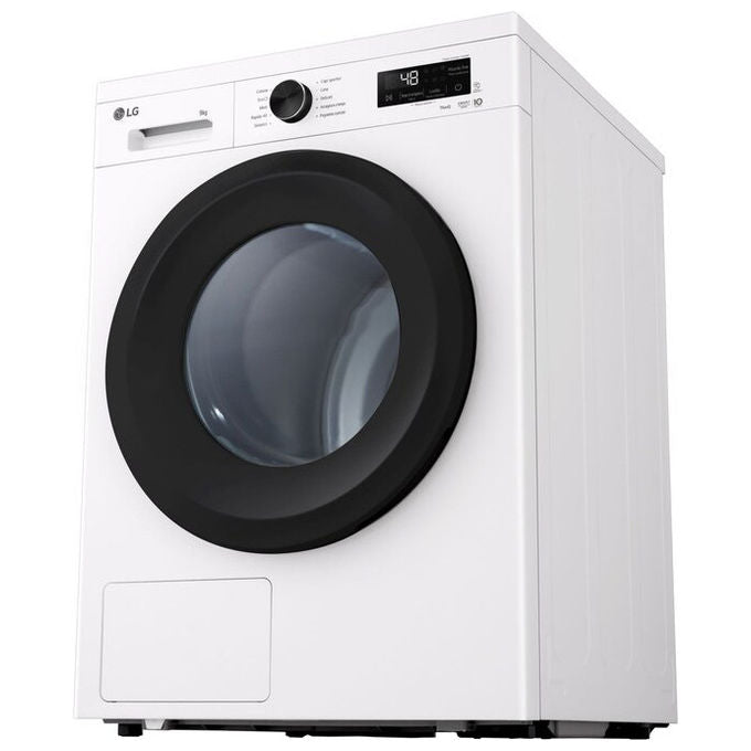 LG RNX1009NWK Serie X1 Asciugatrice Pompa di Calore 9 Kg Classe C Condensatore Autopulente Wi-Fi Sensore Umidita' (85x60x66 cm) colore Bianco