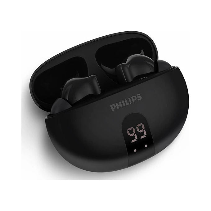 Philips TAT2520BK-00 auricolari wireless in-ear, cancellazione attiva del rumore, Bluetooth 5.4, IPX4, autonomia 20h, ricarica rapida, nero