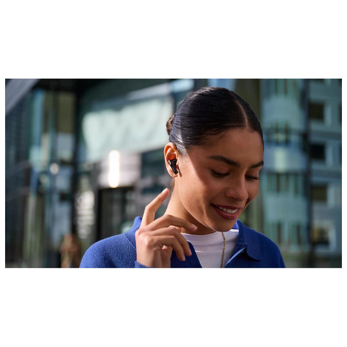 Philips TAT2520BK-00 auricolari wireless in-ear, cancellazione attiva del rumore, Bluetooth 5.4, IPX4, autonomia 20h, ricarica rapida, nero