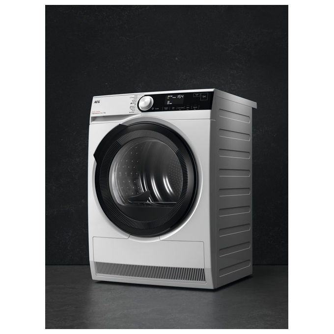 AEG TR8HD9B Serie 8000 AbsoluteCare Asciugatrice Pompa di Calore 9 Kg Classe B Motore Inverter (85x59,6x63,6 cm) colore Bianco