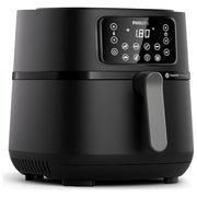 Philips friggitrice ad aria serie 5000, 7,2 l, funzione vapore, 2000 w, 12 programmi, touchscreen, NA543-00, nero