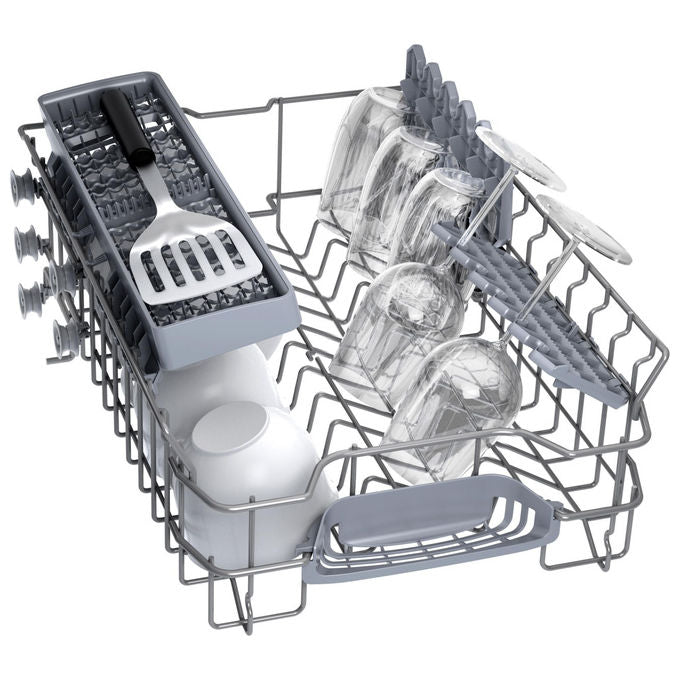 Bosch SPS2HKI55E Serie 2 Lavastoviglie Slim libera installazione 10 coperti Classe D 46 dB Home Connect (85x45x60 cm) colore Inox