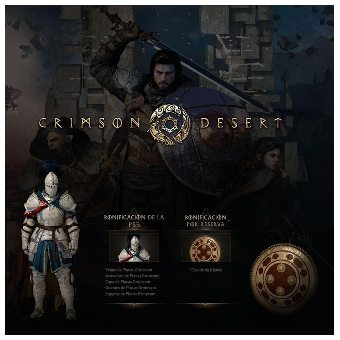 Deep Silver Crimson Desert Day One Edition, videogioco PS5, action adventure open world, edizione italiana, PEGI 18