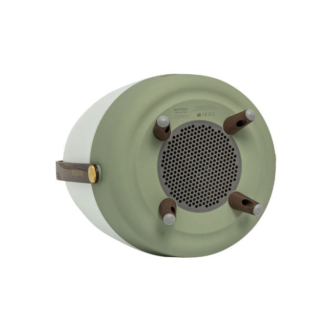 Kooduu Lite-up Play 2.0, lampada altoparlante portatile Bluetooth, 10 W, luce LED dimmerabile, batteria 11 h, USB-C, verde