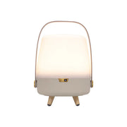 Kooduu Lite-up PLAY Mini – Lampada Altoparlante Portatile Bluetooth 5.3, 8 W, TWS, LED 2700K, batteria 2200 mAh, autonomia 11h, USB-C, colore Sabbia